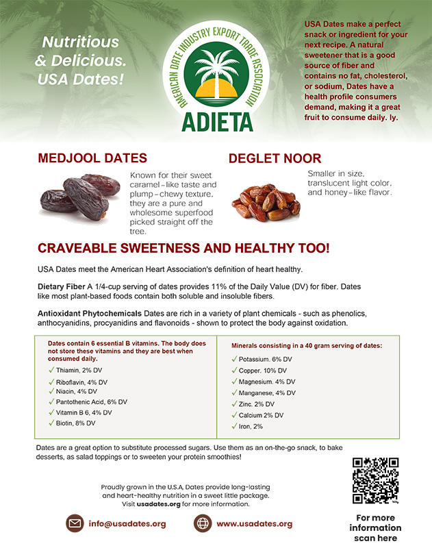 Medjool Dates flyer